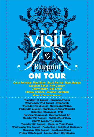 Blueprint Tour Poster